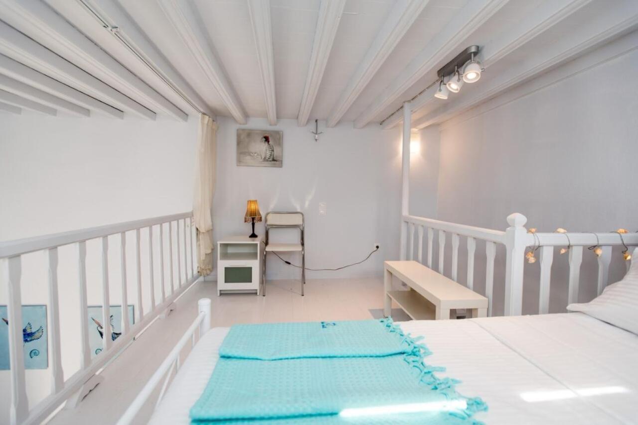 Traditional Split Level House In Mykonos Town Villa Exterior photo